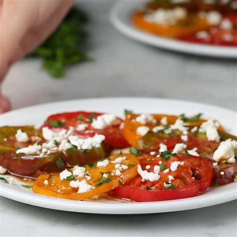 Heirloom Tomato Salad Recipe By Maklano