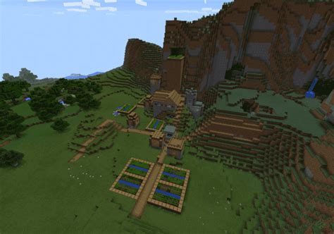 colormatic: Mountain Village - MCPE Seeds | minecrafts.us