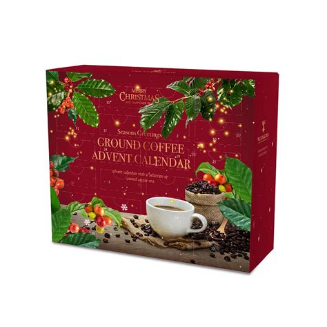 Buy Ground Coffee Advent Calendar 2021 - 24 Days Gourmet Variety Flavours Christmas Coffee Food ...