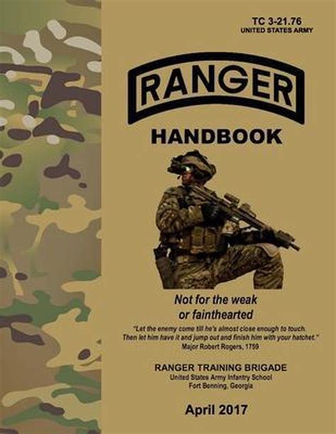 Ranger Handbook 9781548711986 Department Of The Army Boeken