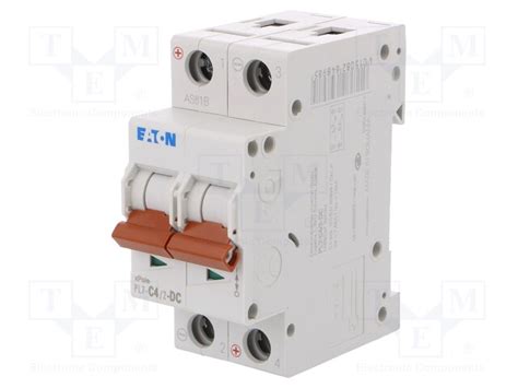 PL7-C4/2-DC EATON ELECTRIC - Circuit breaker | 230/400VAC; 250VDC; Inom ...