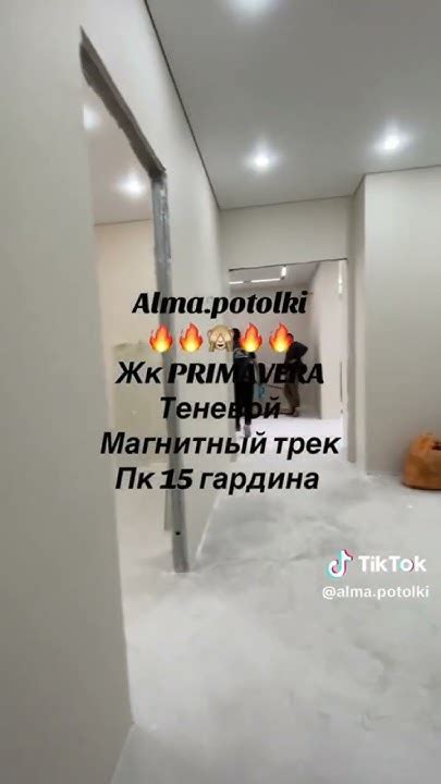 Натяжной потолок теневой магнитнй трек пк15 гардина компания alma ...