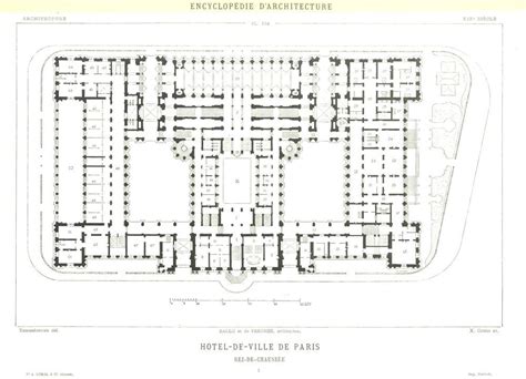 1873 Hotel De Ville Floor Plans Set of 12 Architectural | Etsy | Floor plans, Architecture, Hotel