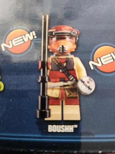 Lego Star Wars Princess Leia Boushh Minifigure Brand New Sealed Retired