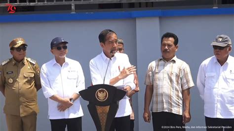 Telan Biaya Rp Miliar Jokowi Resmikan Pasar Pasir Gintung Sinpo Id