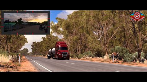 Novo Mapa Para American Truck Simulator Mapa Australia Project Straylia