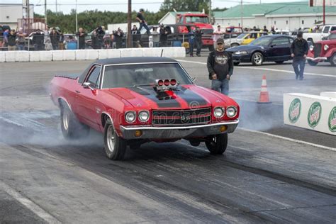 Chevelle Elcamino Making A Smoke Show Editorial Photography Image Of