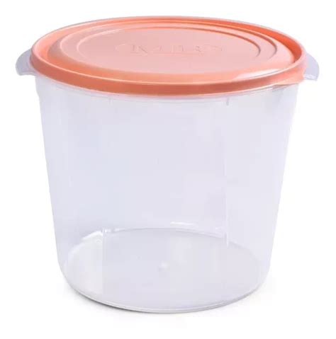 Caixa Plástica Multiuso Redonda C Aba l Nude MercadoLivre