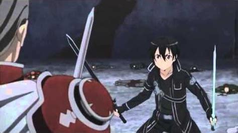 Video - Sword Art Online Kirito VS Heathcliff Full Fight Episode 14 ...