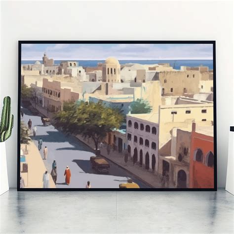 Somali Art, Somalia Travel Print, Mogadishu Wall Art, Somalia Poster ...