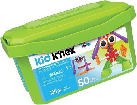 Knex Kid K`Nex Budding Builders Tub Building Kit, Varies by Model ...