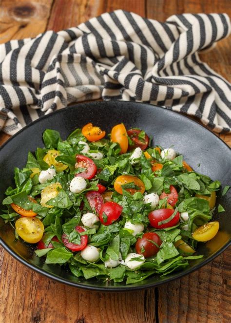 Chopped Caprese Salad Vegetable Recipes