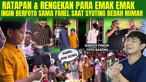 Warga Histeris Pingin Berfoto Sama Farel Prayoga Saat Syuting Bedah