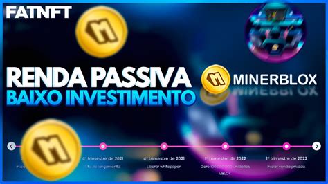 Miner Blox Game Nft De Renda Passiva Fora Do Radar Investimento