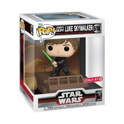 Funko Pop Star Wars Return Of The Jedi Jabba S Skiff Luke Target