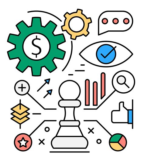 Free Business Strategy Icons 174150 Vector Art At Vecteezy