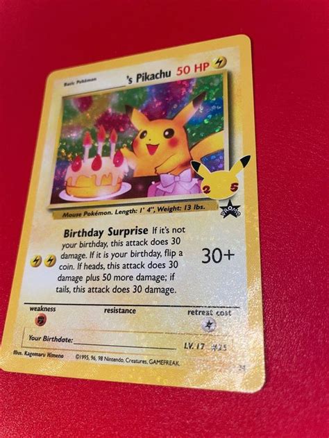 Pokemon Pikachu Celebrations Holo Bleed Kaufen Auf Ricardo