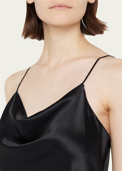 Cinq A Sept Marta Cowl Neck Silk Camisole Bergdorf Goodman