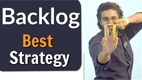 How To Cover Backlogs Fastest And Best Method Youtube