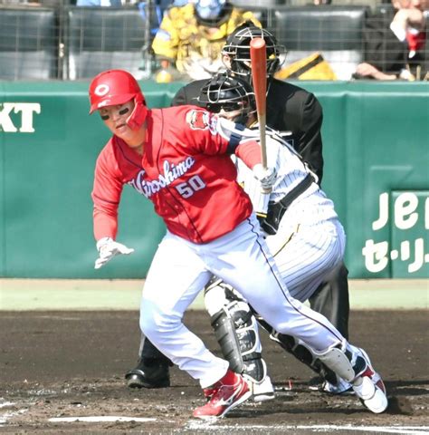 広島ドラ3中村健人 開幕スタメンへ逆襲打 「1打席1打席、ラストチャンスだと」広島カープ野球デイリースポーツ Online