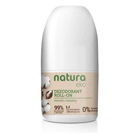 Natura Eko, Dezodorant Roll-On Ekstrakt Z Bawełny, 50 ml | Sklep EMPIK.COM