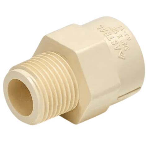 Astral Reducer Male Threaded Adaptor Mm Inch Cpvc Fittings