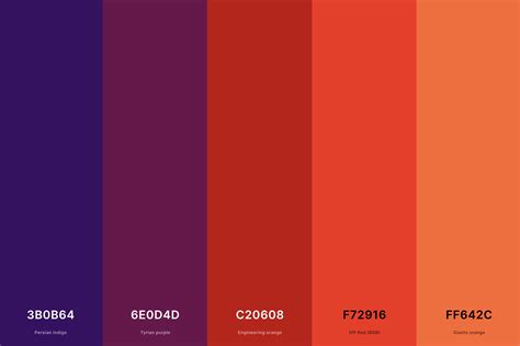 25 Best Sunset Color Palettes With Names And Hex Codes Creativebooster