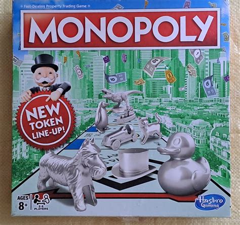 Monopoly New Token Line Up Board Game Hobbies Toys Toys Games On