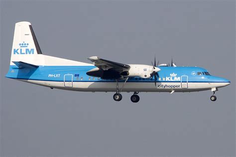 Klm Cityhopper Ph Lxt Fokker F 50 19092009 Ams Amsterdam