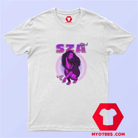 Vintage Sza Ctrl Butterfly Rap Hip Hop T Shirt Myotees