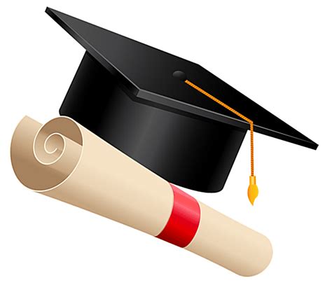 Graduation Cap And Diploma - ClipArt Best