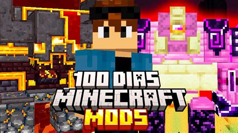 Passei Dias No Minecraft Mods Youtube