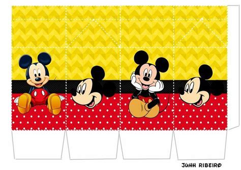 Kit Personalizado Do Mickey Pronto Para Imprimir Artofit