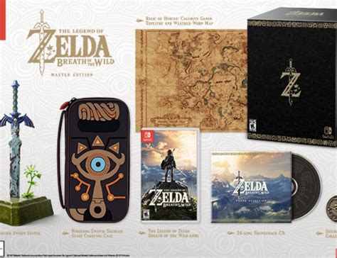 CultureFly The Legend Of Zelda Breath Of The Wild Collector Box