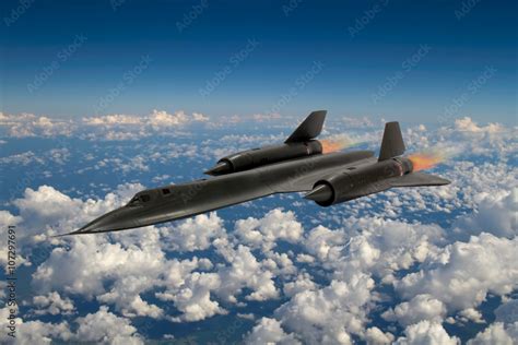 Sr 71 Blackbird Supersonic Spy Plane From 20th Century Keith Tarrier