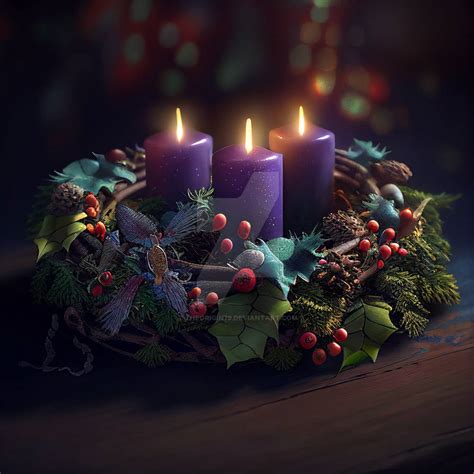 advent wreath - 3rd by TheOrigin79 on DeviantArt