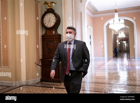 Sen Cory Gardner R Colo Walks To The Chamber For A Procedural Vote Prior To Final Roll Call