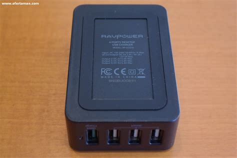 RAVPower RP-UC016. Análisis a fondo (*13,59 € o *14,39 €)