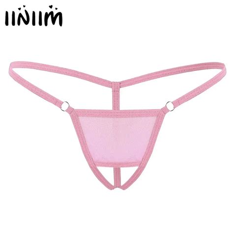 Slips iiniim Herren Slips Low Rise Bikini Briefs Männer Spitze Strings