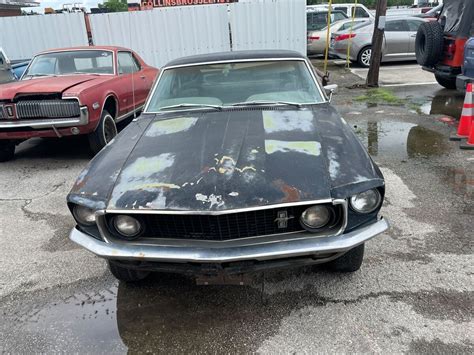 1969 Lime Gold Fastback Mustang project! for sale