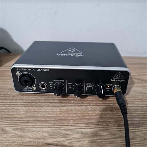 Behringer U Phoria Umc22 Usb Audio Interface Jawa