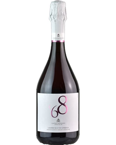 Castelli Modenesi Lambrusco Doc Sorbara Rose Dry Vino Spumante