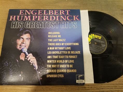 Engelbert Humperdinck His Greatest Hits LP Record VG EX On EBid