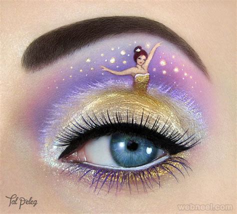 Beautiful And Creative Eye Makeup Ideas And Art Works By Tal Pele