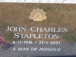 John Charles Stapleton M Morial Find A Grave