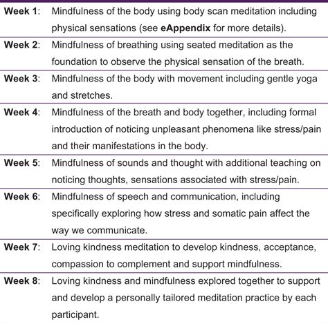 Mindfulness Based Stress Reduction In The Management Of Chronic Pain