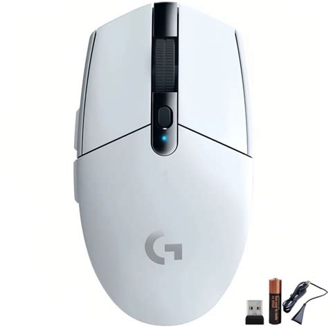 Игровая мышь беспроводная Lg G304, белый - купить по выгодной цене в ...