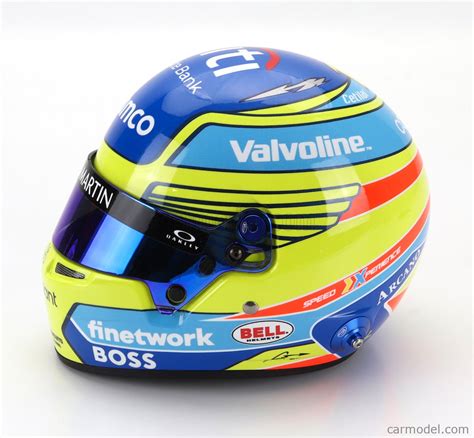 MINI HELMET 4100308 Echelle 1 2 BELL HELMET CASCO HELMET F1 FERNANDO