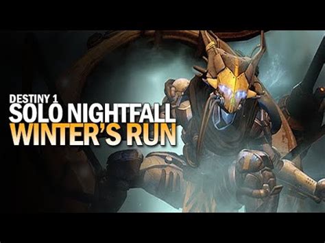 Solo Nightfall Winter S Run Destiny 1 YouTube