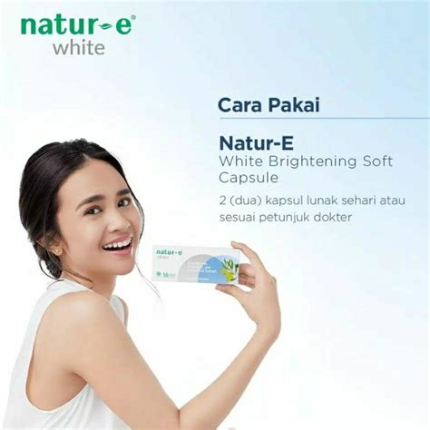 Jual Natur E White Glutathione Soft Capsule S Kapsul Putih Shopee